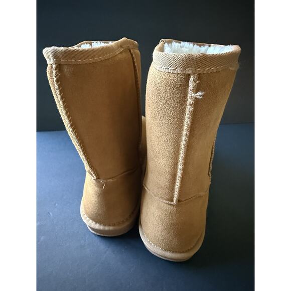 Jousen Mens Suede Boots Size 13 Tan Leather Chestnut Casual Outdoor Comfort New - Picture 3 of 8